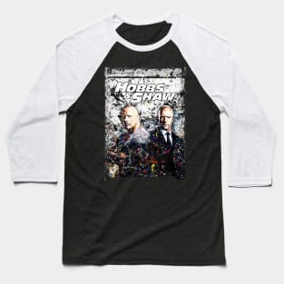 hobbs and shaw abstract art Baseball T-Shirt